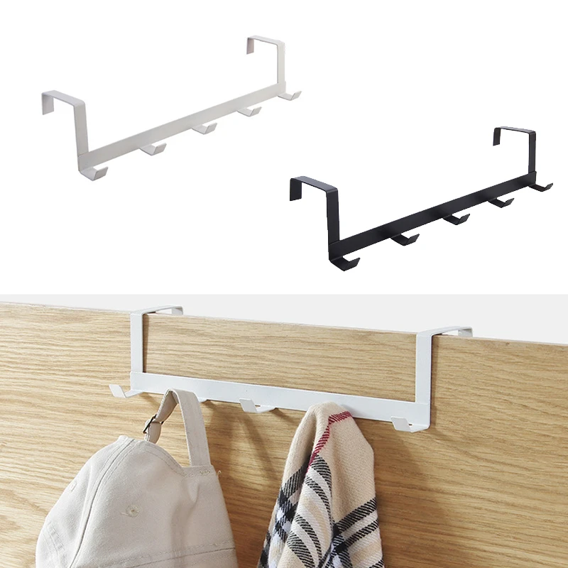 Home Kitchen Bathroom Marketing - Ganchos sobre la puerta, 5 ganchos