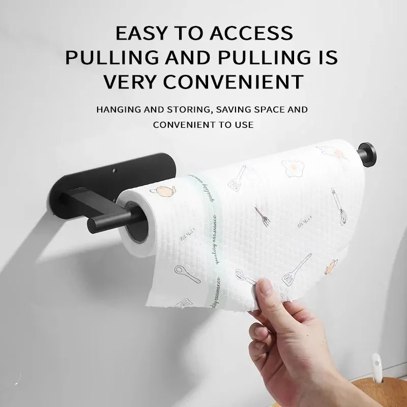Home Kitchen Bathroom Marketing - Estante de almacenamiento de rollos de