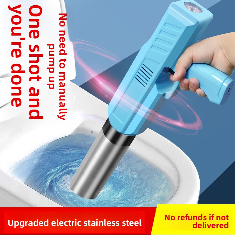 Plunger Toilet - Desatascador de inodoros eléctrico, desatascador de