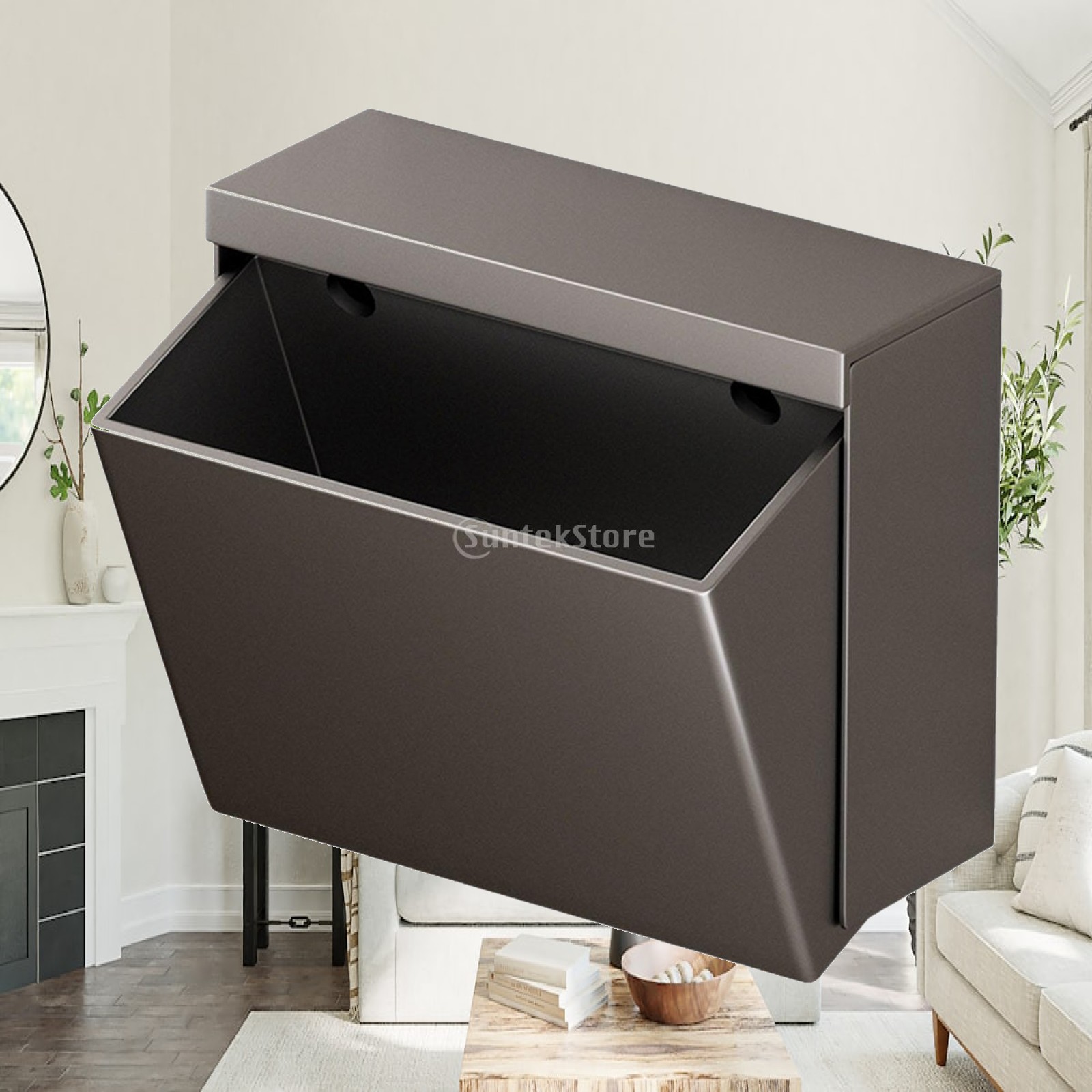 Home Essentials Bathroom Organizer - Portarrollos de Papel Higiénico Metálico para
