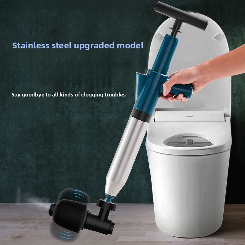 Plunger Toilet - Desatascador de Drenajes de Alta Presión,