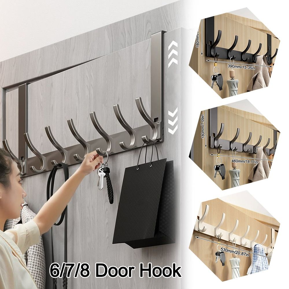 Home Kitchen Bathroom Marketing - Gancho Adhesivo Sin Perforaciones para 6/7/8