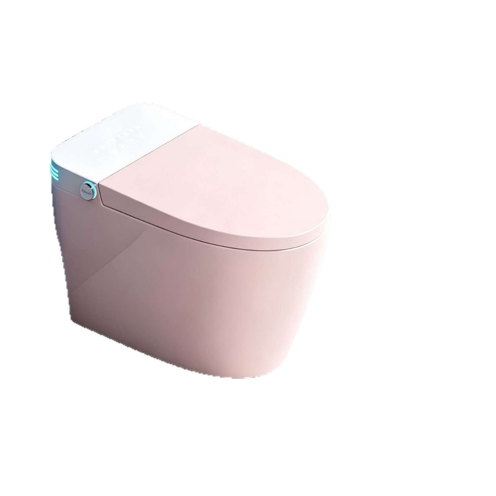 Home Bathroom Toilet - Inodoro Inteligente, Color Rosa, Automático Todo