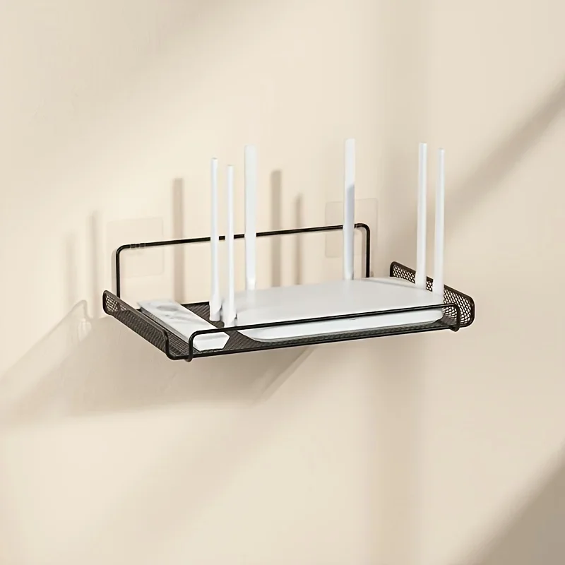 Home Kitchen Bathroom Marketing - Estante de Acero Inoxidable para Router,