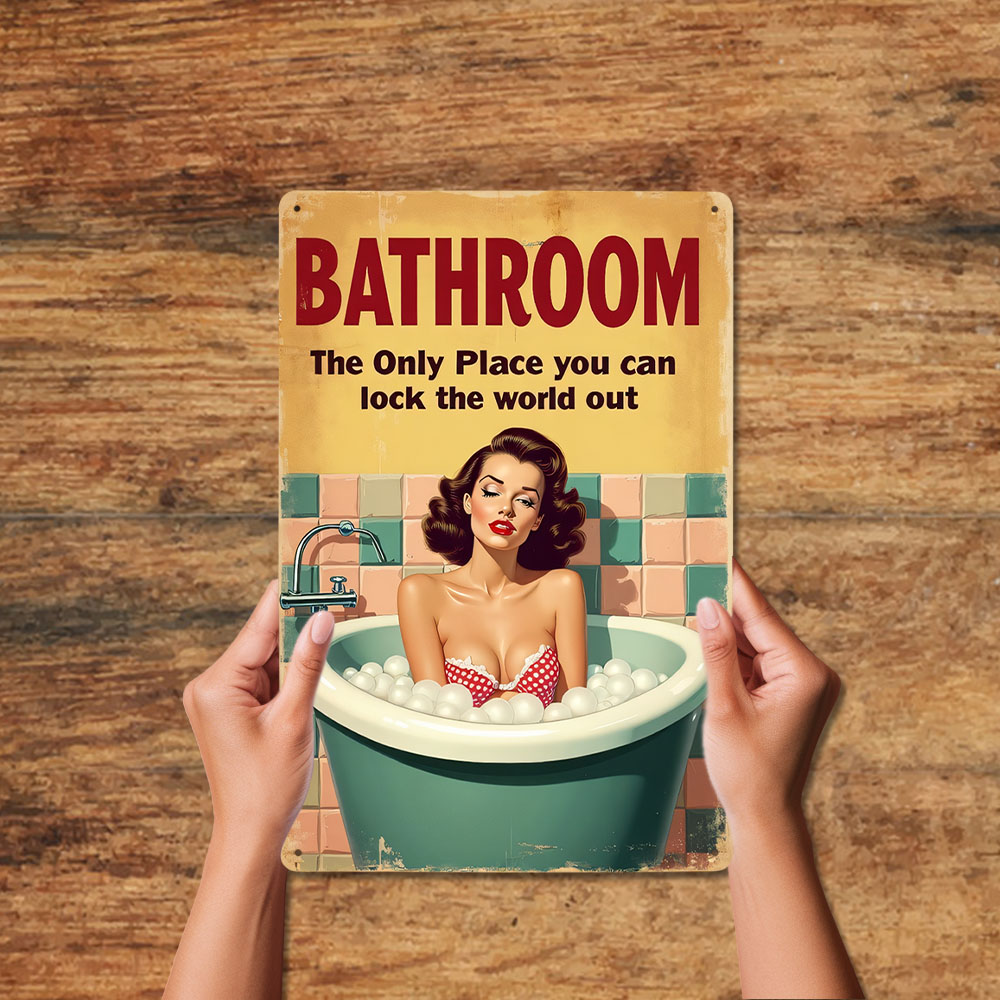 Divertidas reglas de baño, let - Home Bathroom Rules reseña y precio