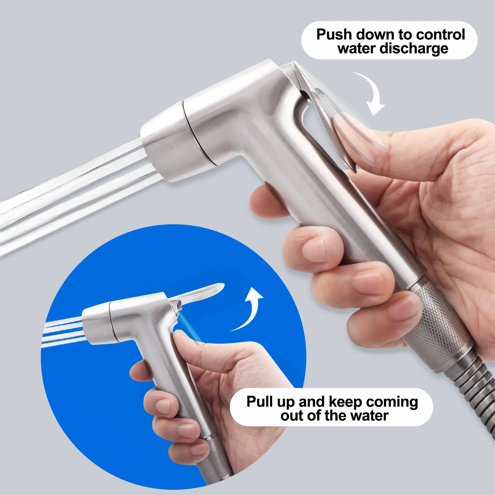 Pistola rociadora para bidé de - Home Depot Bathroom Vanities reseña y precio
