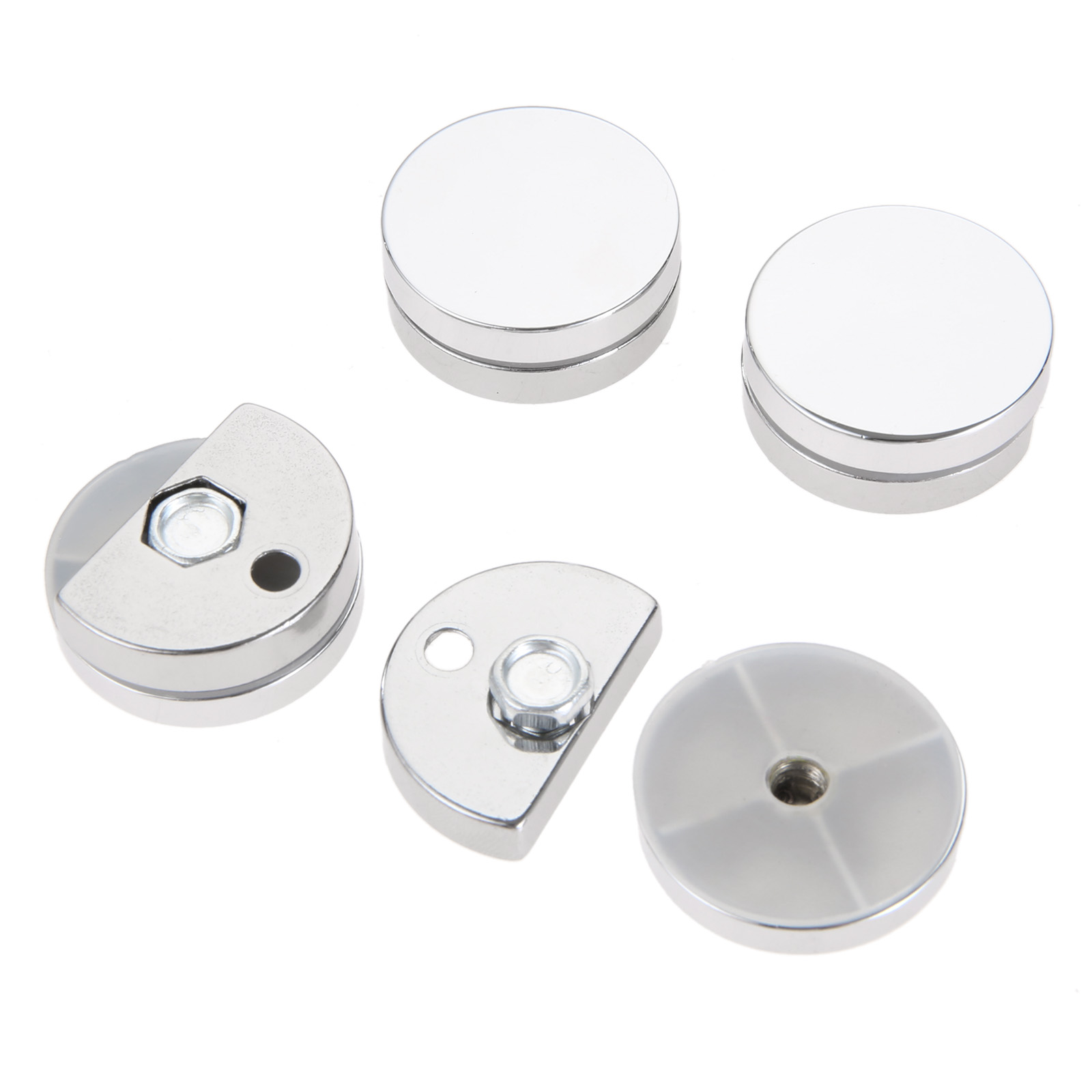 Abrazadera redonda de cristal  - Home Hardware Bathroom Mirrors reseña y precio