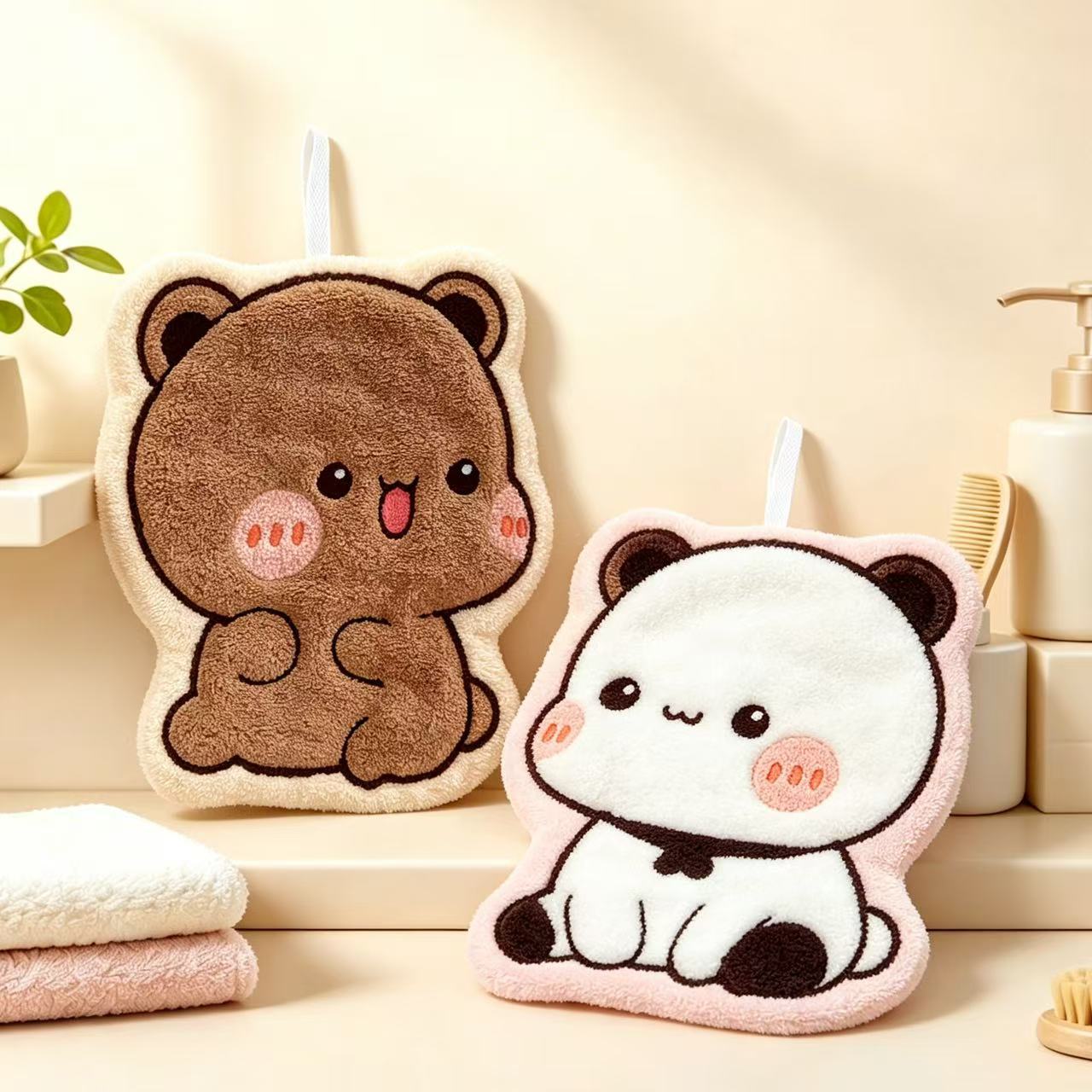 Toalla de mano con diseño de o - Home Bathroom Towels reseña y precio