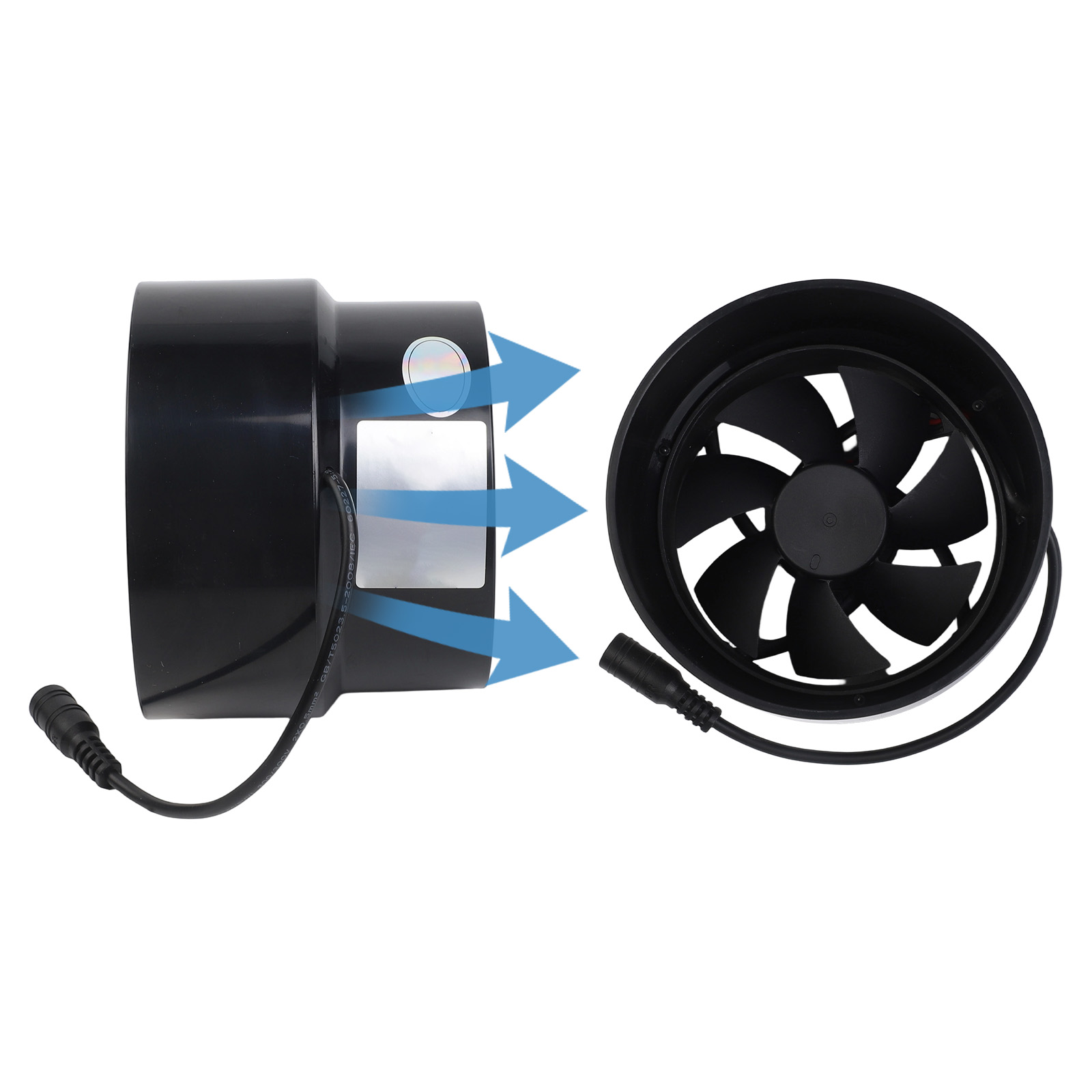 Ventilador de conducto de 12V, - Home Bathroom Exhaust Fan reseña y precio