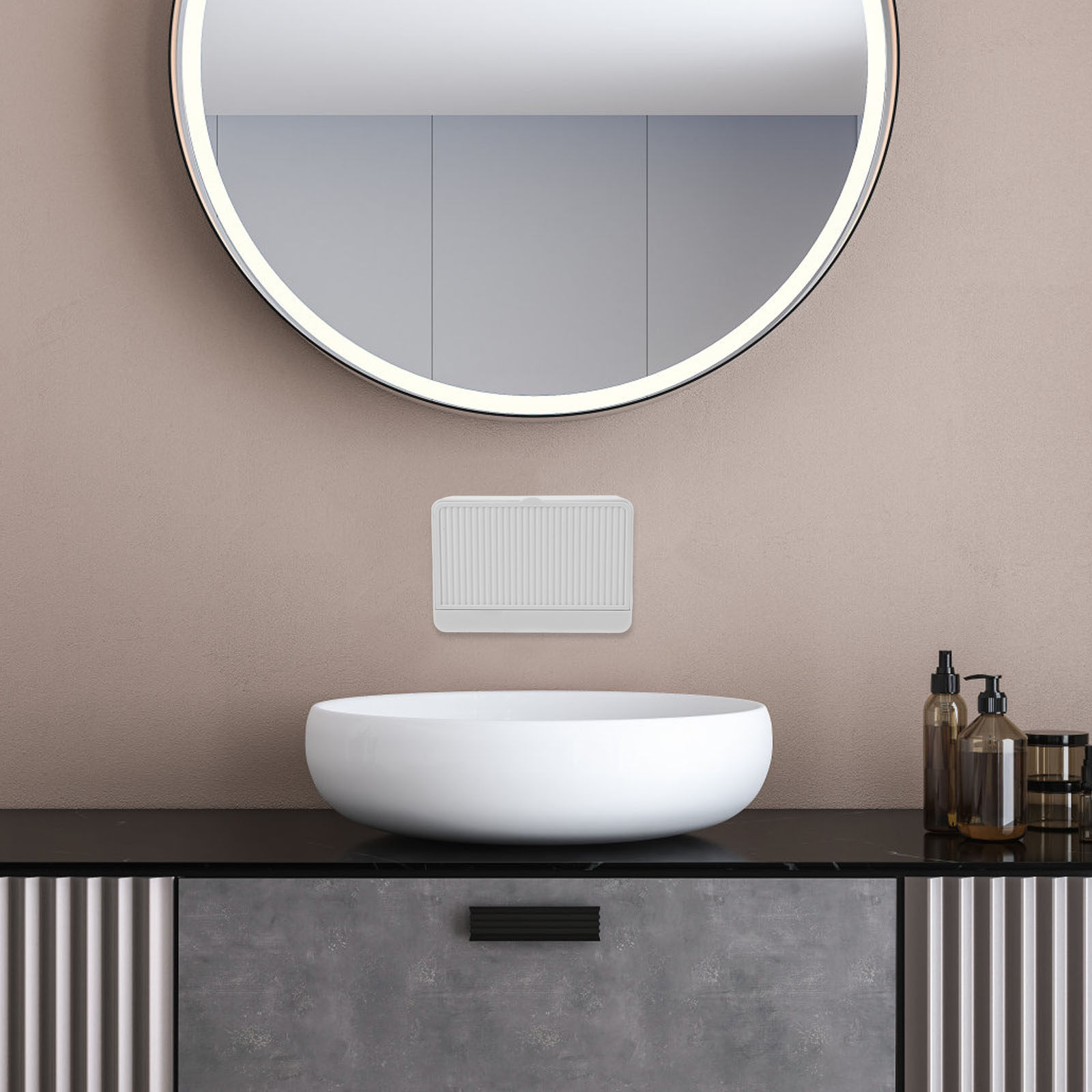 Dispensador de jabón para baño - Home Bathroom Break reseña y precio