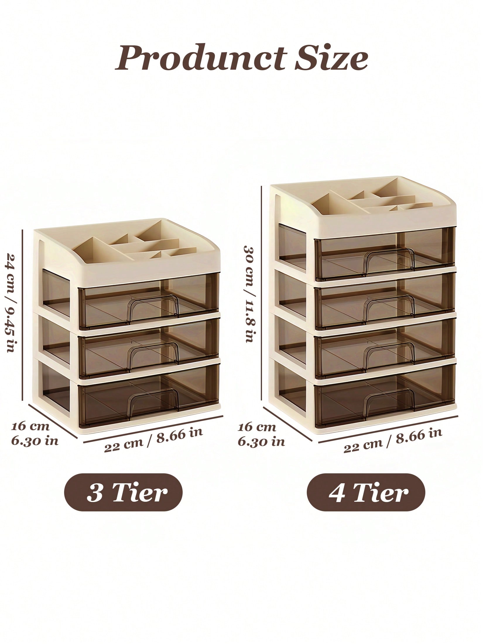Organizador de maquillaje, caj - Home Essentials Bathroom Organizer reseña y precio