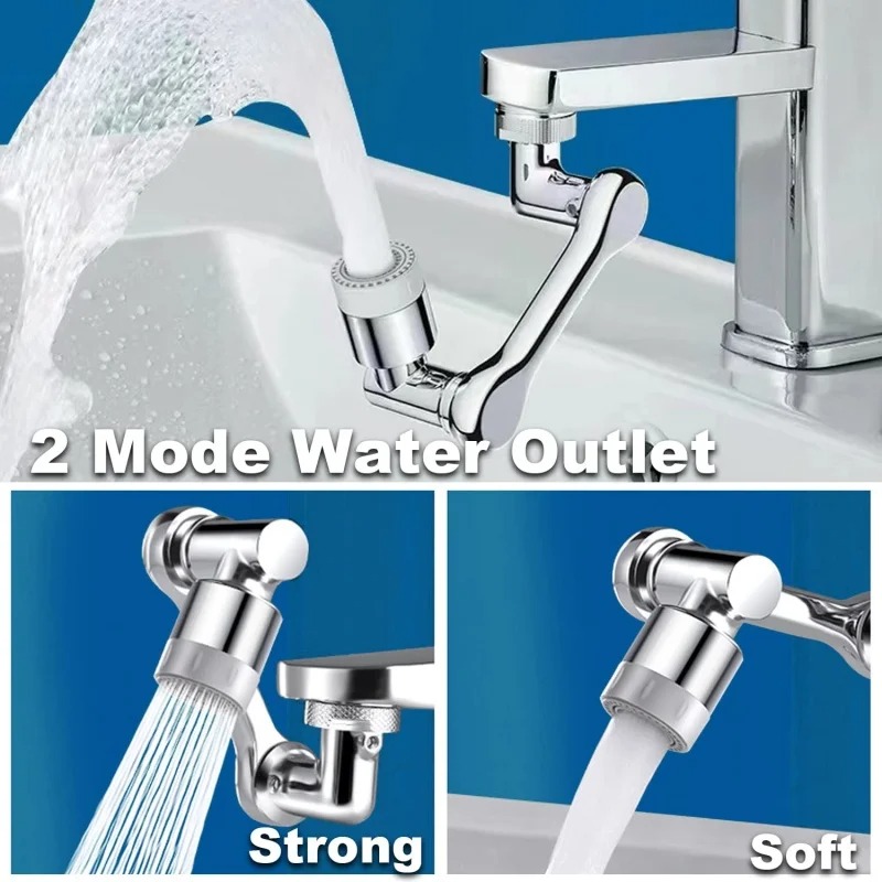 1080 ° Extensor de grifo girat - Home Kitchen Bathroom Marketing reseña y precio