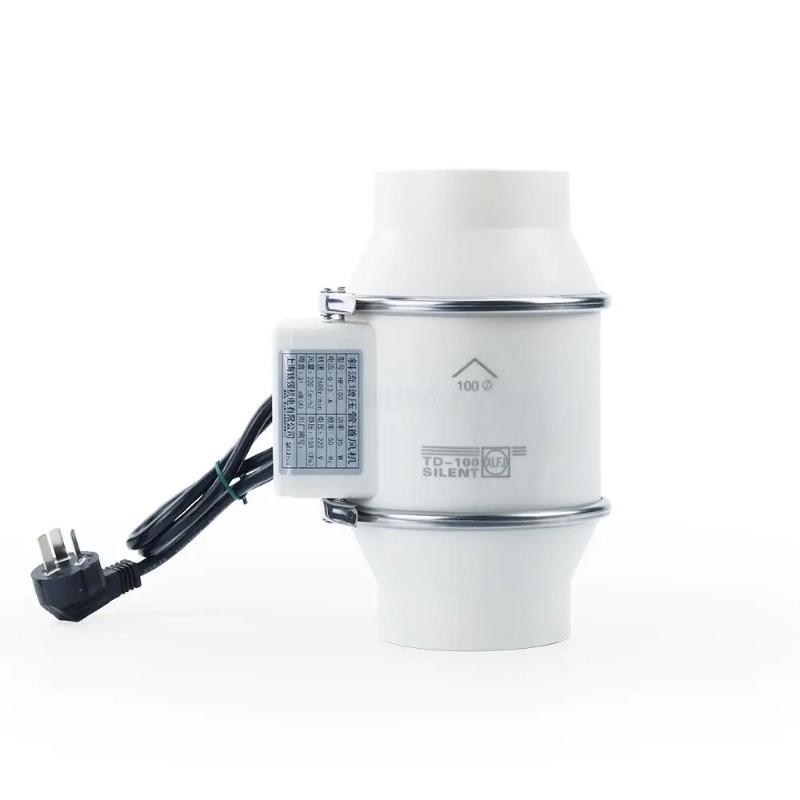 Ventilador de Conducto en Líne - Home Bathroom Exhaust Fan reseña y precio