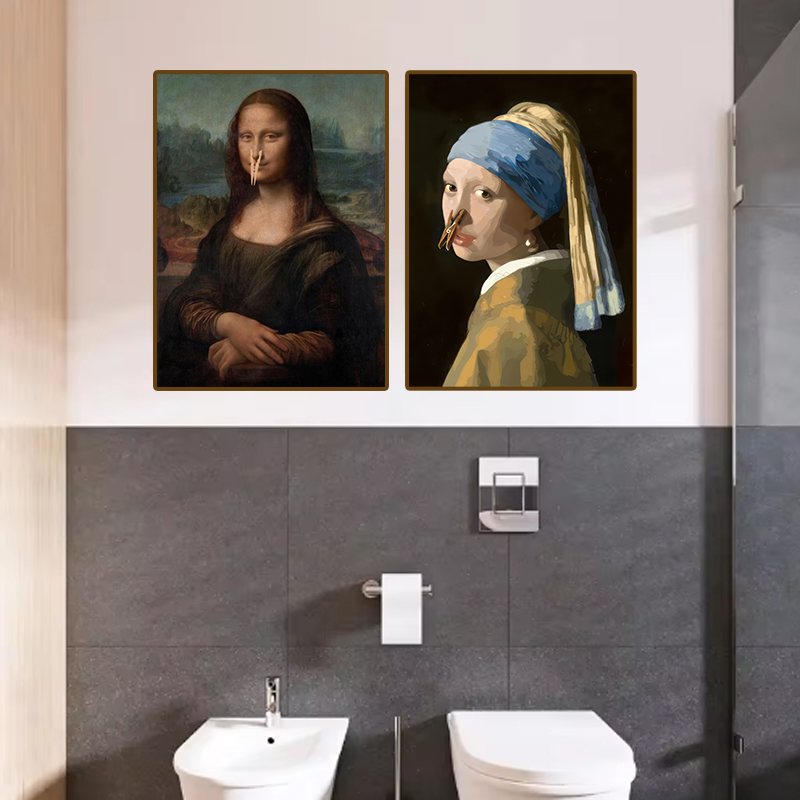 1 pieza de decoración divertid - Home Bathroom Toilet reseña y precio