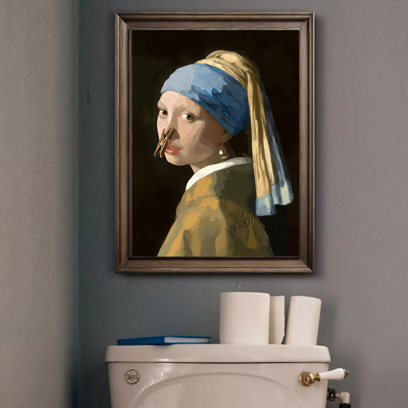 1 pieza de decoración divertid - Home Bathroom Toilet reseña y precio