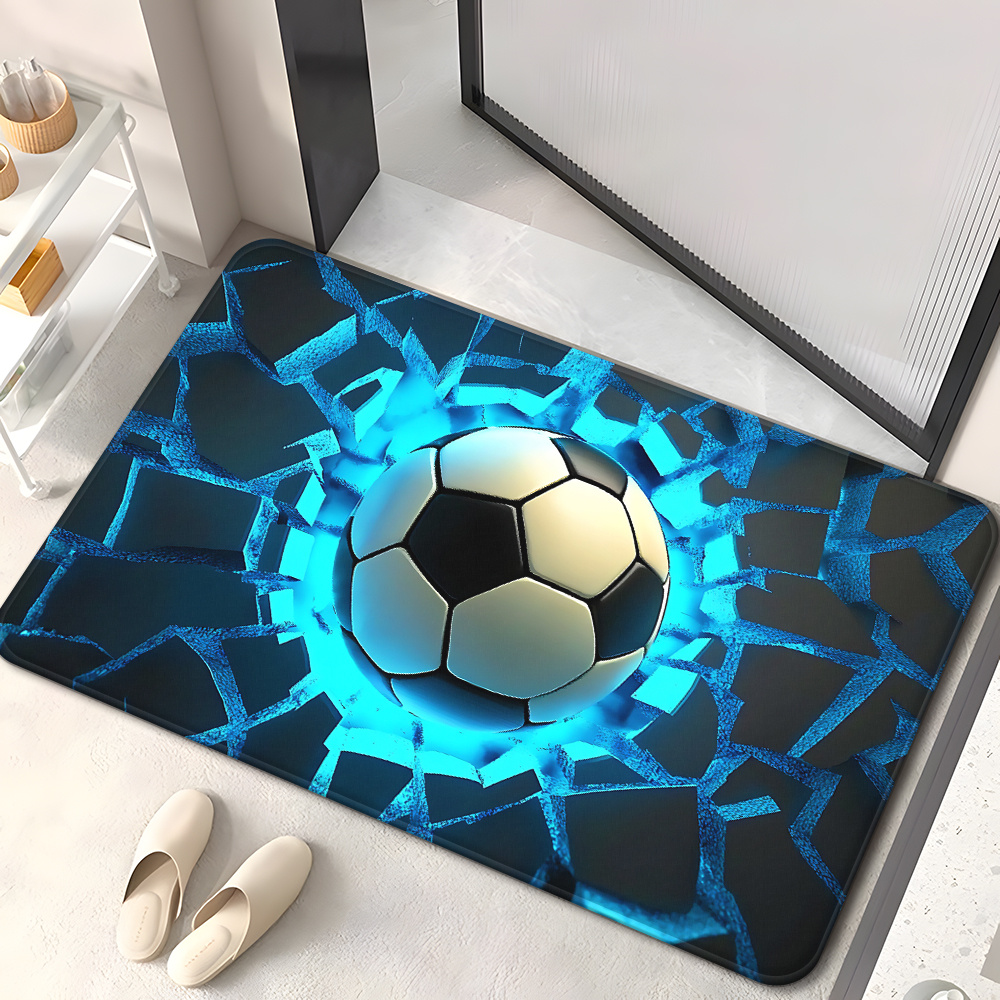 Alfombra de franela con diseño - Home Bathroom Break reseña y precio