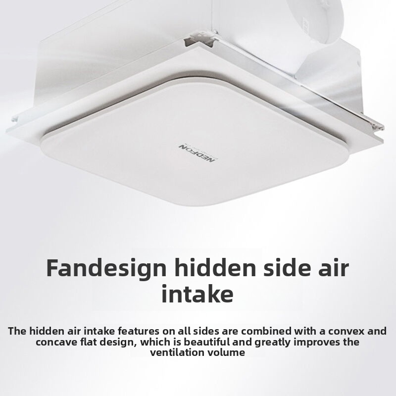 Ventilador de techo integrado  - Home Bathroom Exhaust Fan reseña y precio