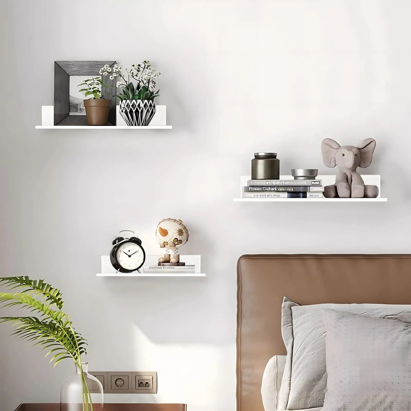 Estantes Flotantes de Metal, E - Home Kitchen Bathroom Marketing reseña y precio