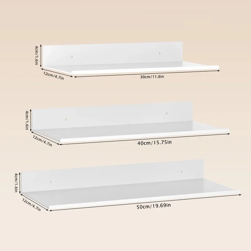 Estantes Flotantes de Metal, E - Home Kitchen Bathroom Marketing reseña y precio