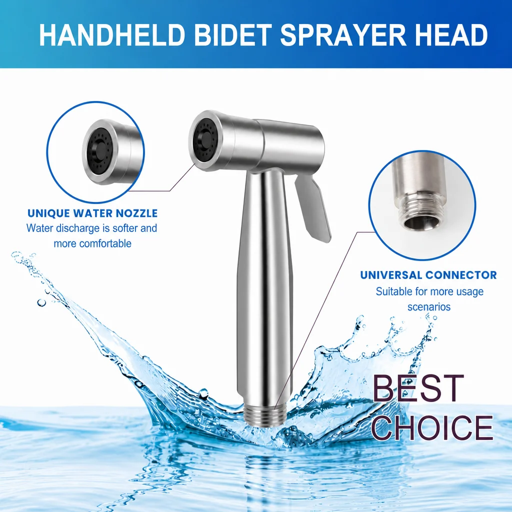 Rociador de bidé portátil de m - Plunger Toilet reseña y precio