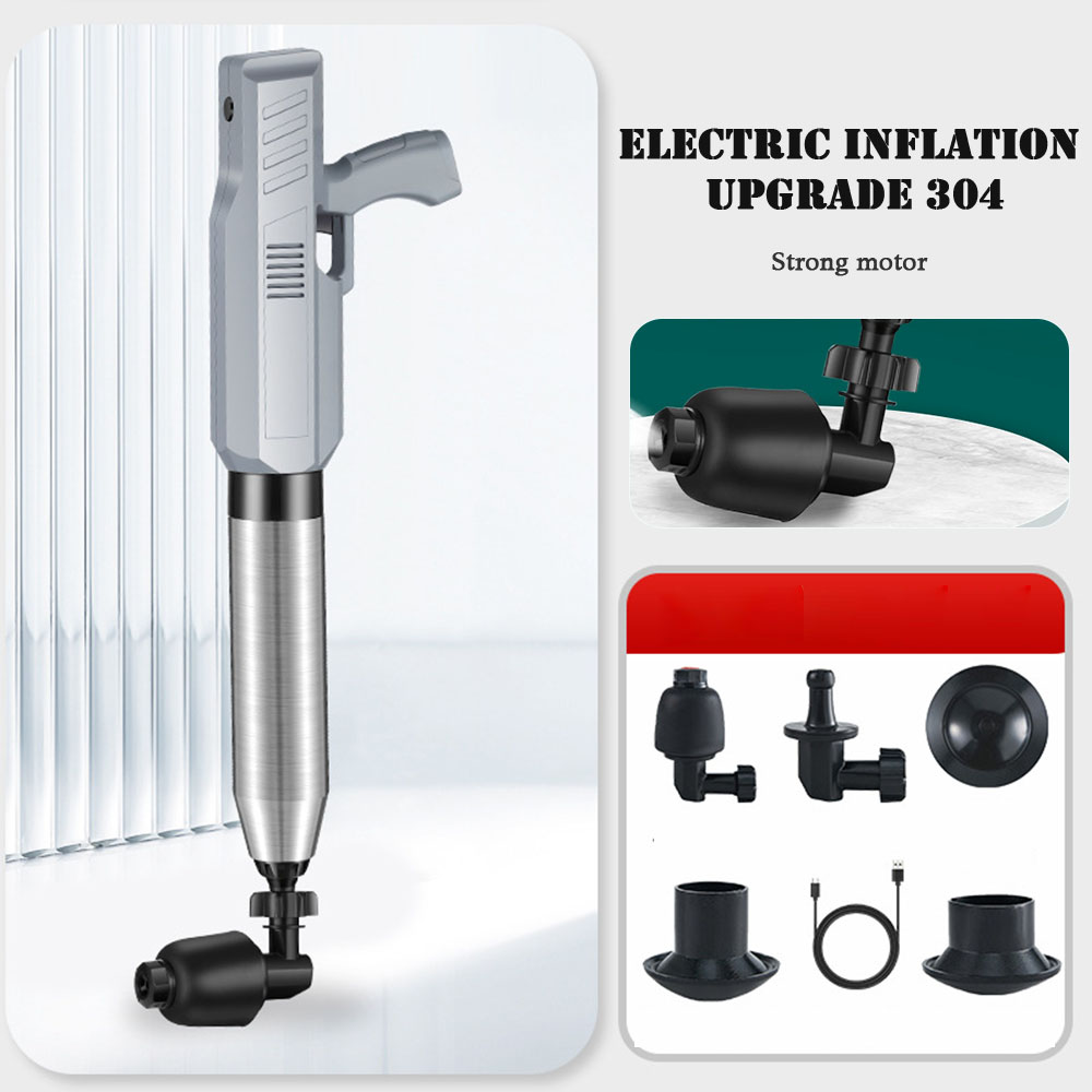 Potente émbolo de inodoro eléc - Plunger Toilet reseña y precio