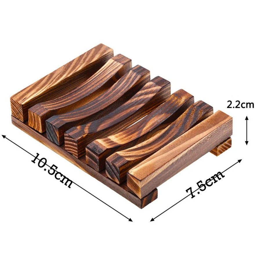 Jabonera de Bambú Natural, Rej - Home Essentials Bathroom Organizer reseña y precio