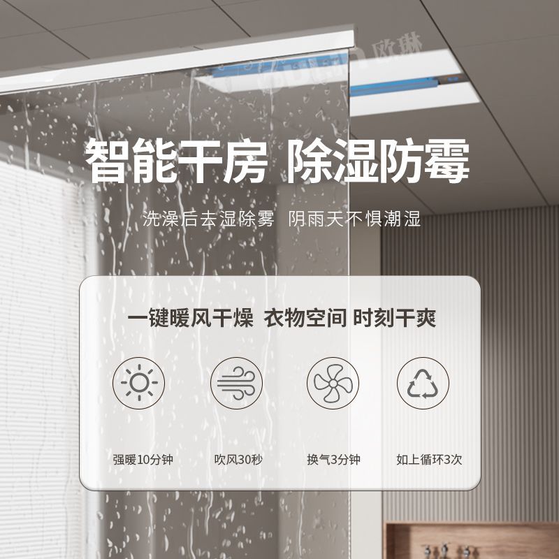 Calentador de techo de baño in - Home Bathroom Exhaust Fan reseña y precio