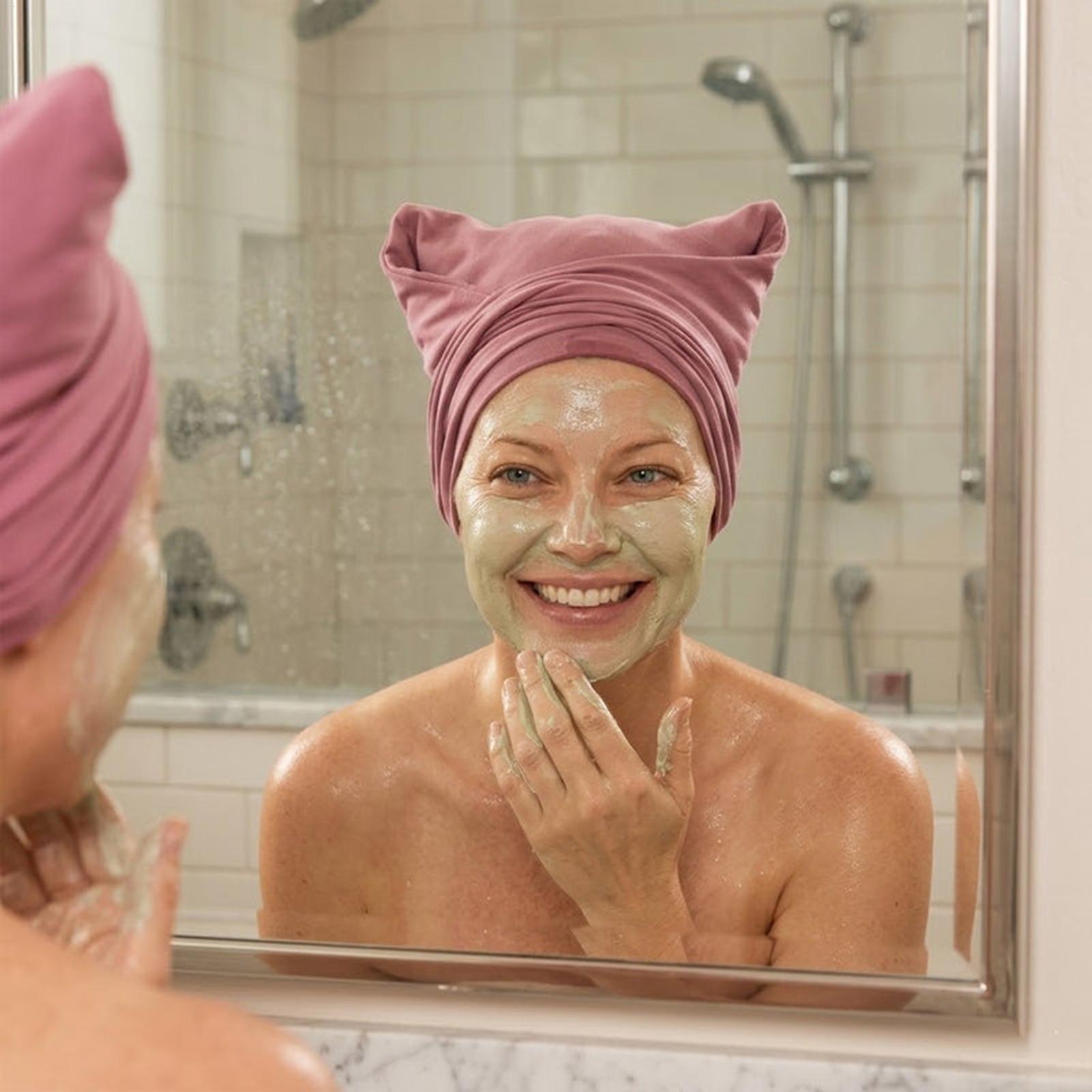 Toalla turbante suave y absorb - Home Bathroom Towels reseña y precio