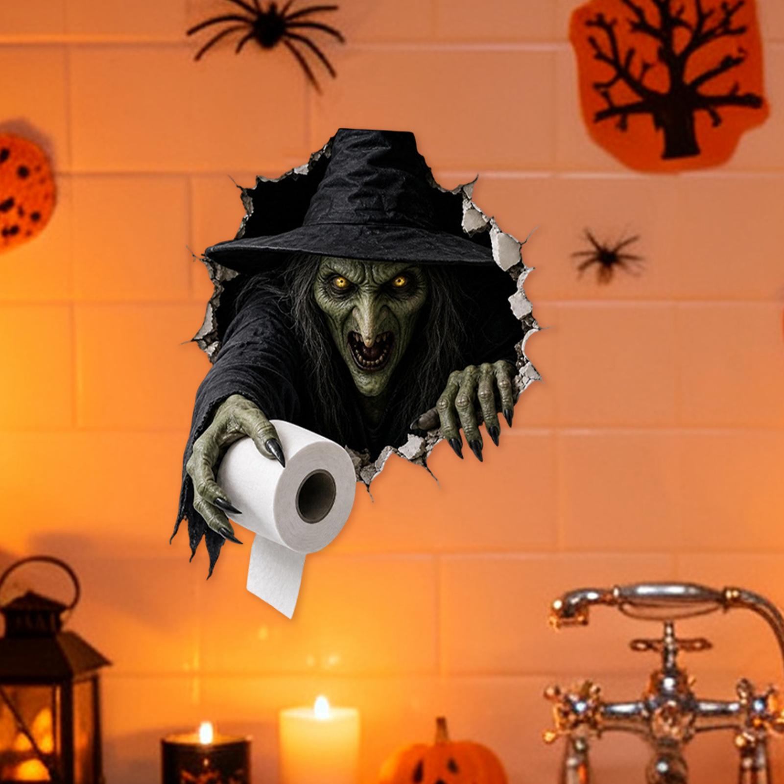 Pegatinas de Halloween para In - Home Bathroom Break reseña y precio